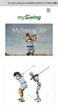 Mobile Screenshot of myswing.com